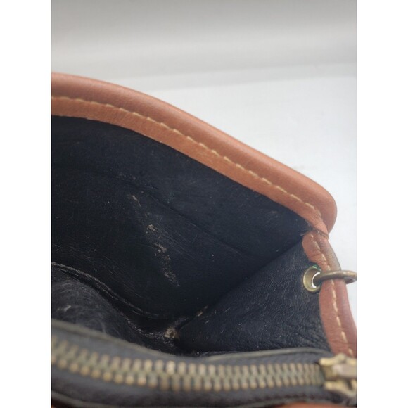 Coach Vintage Brown Leather Wallet & Key Case Multifunction ID Coin Pouch - Picture 12 of 15